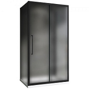 Душевой уголок ABBER Schwarzer Diamant AG30100BMH-S100BM-S100BM матовое/черный