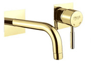 Смеситель для раковины Webert Rimini RI830605794 золото матовое