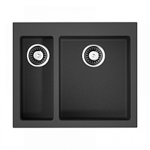 Кухонная мойка Omoikiri Bosen 59-2-BL 59х50 черный