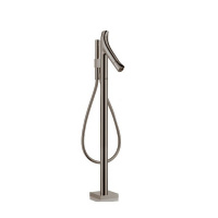 Смеситель Axor Starck Organic 12016340 напольный для ванны, шлифованный черный хром