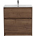 Тумба с раковиной BelBagno Kraft KRAFT-800-2C-PIA-RT 80 напольная rovere tabacco