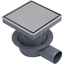 Душевой трап Logan L006-150 15х15 нержавеющая сталь