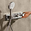 Термостат Hansgrohe RainSelect 15355600 для душа, черный/хром - фото 2