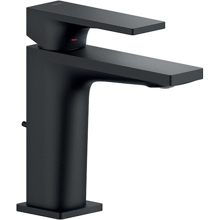 Смеситель Nobili Seven SE124118/1BM для раковины, черный матовый