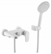 Смеситель Boheme Spectre 453-MW для ванны, белый матовый