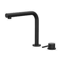 Смеситель Omoikiri Nara-S-GB 4994371 для кухонной мойки, графит