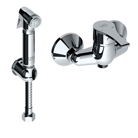 Гигиенический душ со смесителем GPD Atros MTB65 хром