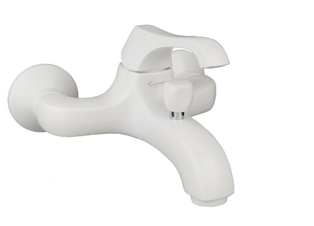 Смеситель Emmevi Ares 76001BIO для ванны, белый матовый