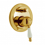 Смеситель Cisal Arcana Empress EM00210024 для ванны с душем, внешняя часть, золото 
