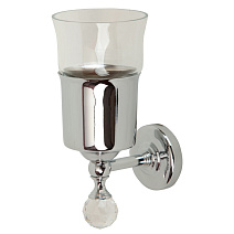 Стакан Migliore Amerida 16574 настенный, хром/swarovski