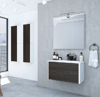 Мебель для ванной Aquaton Брук 1A202001BCDF0 2 ящика, дуб феррара