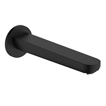 Излив Hansgrohe Rebris S 72430670 для ванны, черный матовый Излив Hansgrohe Rebris S 72430670 для ванны, черный матовый