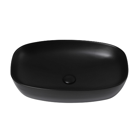 Раковина накладная ABBER Rechteck AC2206MB черный матовый