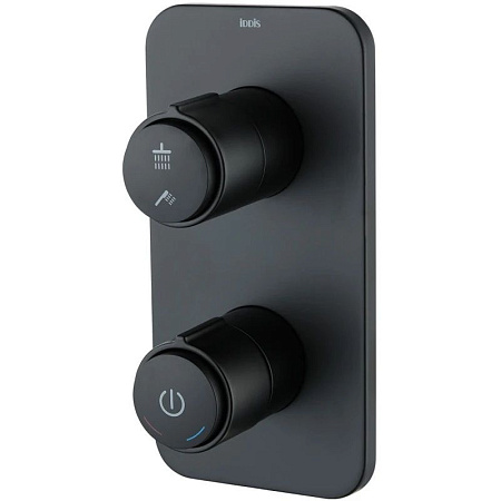 Смеситель Iddis Slide SLIBLBTi67 для душа черный матовый