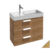Тумба под раковину Jacob Delafon Rythmik EB1309-E70 80х45 см, 3 ящика, арлингтонгский дуб
