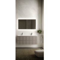 Мебель для ванной Sancos Snob R 120 SNR120SM два смесителя, Doha Soft