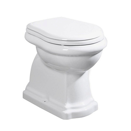 Чаша для унитаза приставного Kerasan Retro 101001 белый