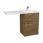 Корпус тумбы под раковину Aquaton Лондри 1A266901LHDR0 60 Дуб рустикальный