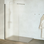 Душевая перегородка RGW Walk In WA-010B 110x195 матовое-сатинат/черный