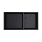 Кухонная мойка Omoikiri Taki 85-2-LB-U/IF-GB SIDE  44x85x20 графит