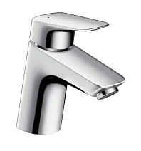 Смеситель Hansgrohe Logis 71071000 для раковины 70 мм, без донного клапана, хром
