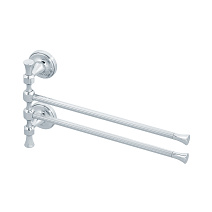 Полотенцедержатель Migliore Fortuna 27673 двойной поворотный L32 x h19, хром