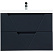 Тумба с раковиной BelBagno Vittoria VITTORIA-800-2C-SO-GO-P 80 Grigio Opaco