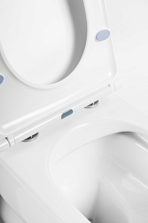 Чаша для подвесного унитаза BelBagno Onda BB066CHR белый