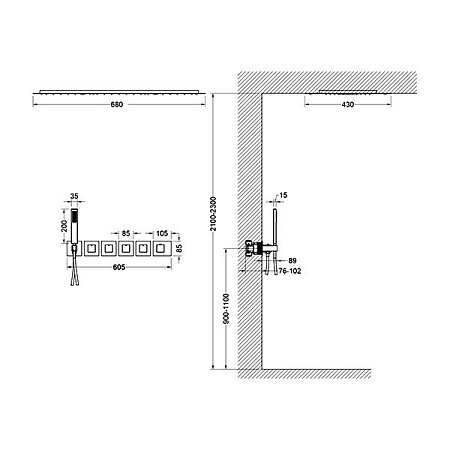 Душевой комплект Timo Petruma SX-5229/00SM хром