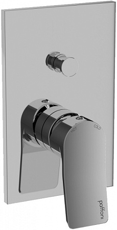 Смеситель Paffoni Tilt TI015ST/M для душа, сталь