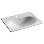 Раковина накладная Ceramicanova Sabo CN13001 60x46x13 белый