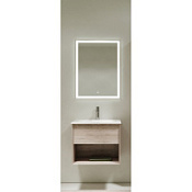 Мебель для ванной Sancos Marmi 1.0 60 MR1.060EG дуб галифакс натуральный/белый
