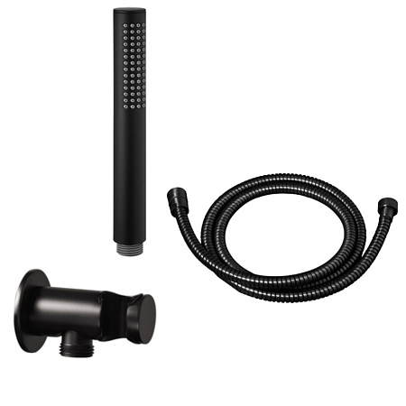 Душевая лейка Palazzani 9910N338 чёрный матовый