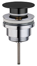 Донный клапан AQG 400090525 черный матовый Донный клапан AQG 400090525 черный матовый