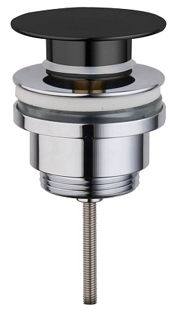 Донный клапан AQG 400090525 черный матовый