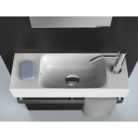 Раковина ArtCeram Lavamani Brick LML002 01;00 54 белый глянцевый