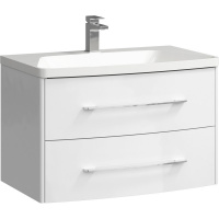 Тумба с раковиной Aqwella 5 stars Neringа NER0108 80 белый 