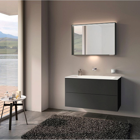 Тумба с раковиной Keuco Plan 32963110000 80 антрацит