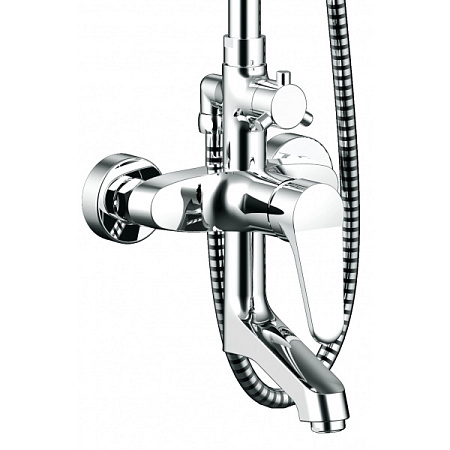 Душевая стойка Bravat Eco F6111147C-A-RUS хром