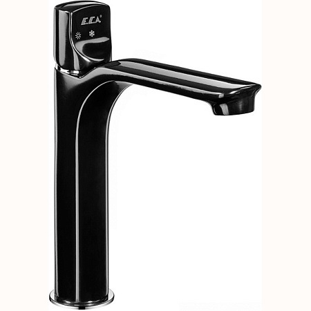 Смеситель E.C.A. Myra 104508983EX для раковины, черный, хром