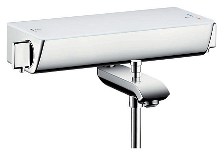 Термостат Hansgrohe Ecostat Select 13141400 для ванны с душем, белый/хром