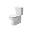 Унитаз-компакт Duravit D-Code 21180900002 горизонтальный выпуск - фото 1