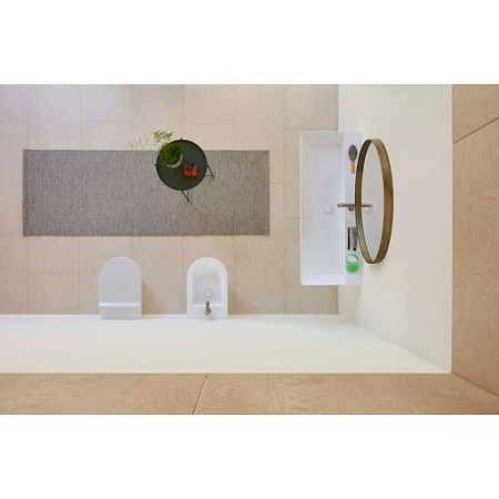 Раковина GSI Kube X 9424111 120 белый