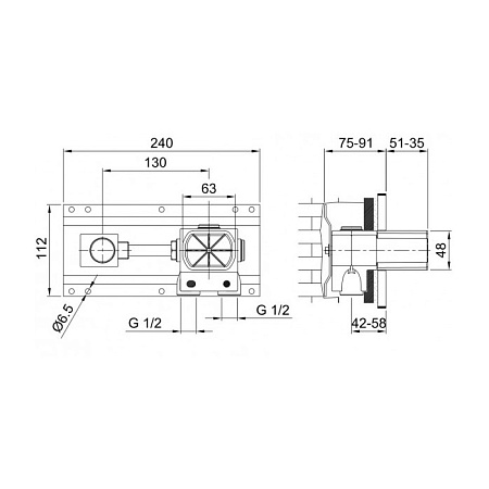 Внутрення часть Fantini 22 00 D013A