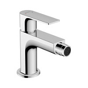 Смеситель Hansgrohe Rebris E 72213000 для биде, с металлическим сливным гарнитуром, хром