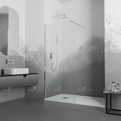 Душевая перегородка RGW Walk In 351001011-21 стекло матовое/профиль хром