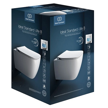 Унитаз подвесной Ideal Standard I.Life B T533001 евробелый