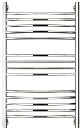 Полотенцесушитель водяной Сунержа Богема + 800x500 выгнутый, хром