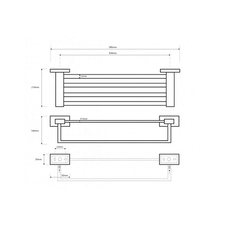 Полка Bemeta Plaza 118104122