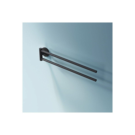 Полотенцедержатель Am.Pm X-Joy A85A32622 двойной поворотный черный